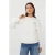 EsQualo Trui Sweater Cities Sp26 05019 976 Off White/chili Red Dames