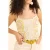 ICode Top Ecru Crochet Fine Straps Ecru