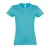 SOLS Dames/dames Imperial Heavy Short Sleeve T-Shirt (Blauw Atol)