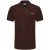 Slazenger Heren Geborduurd Logo Poloshirt (Chocoladebruin)