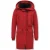 Winterjas Dames – Dames Jassen Winter – Winterjas Dames Volwassen – Winterjas Dames Gewatteerd – Lange Winterjas Dames – 8836 – Rode Dames Jas