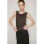 Mango linnen top – bruin