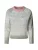 Pepe Jeans Trui ‘Chantal’  ecru / lichtgrijs / lichtroze