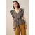Sissy-Boy top met panterprint bruin