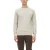 s.Oliver katoenen regular fit gemêleerde gebreide trui – beige