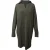 Joseph oversized gebreide jurk van donkergroene wol.