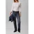 Calvin Klein Ls Scoop Monologo Blouse White Greige