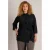 Yest Curve Plus Size blouse – zwart