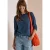 Shirt met lange mouwen, boothals en strepen