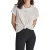Dames-T-shirt Dkny Mini Stud Logo Knot Front