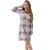 T-shirtjurk met lange mouwen voor dames Lisca Ocean