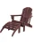 Aspero Zitmeubels ‘Adirondack’  bordeaux