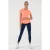 Dames Effen Korte Mouwen Rondhals T-Shirt