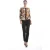 Top met print en paneeldetail