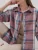 Bigdart Blouse  beige / azuur / magenta