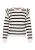 Dreimaster Jumper Dames Zwart-witte strepen