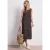 Jersey midi-jurk met leoprint