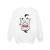 Disney Meisjes Aladdin Genie Gezicht Sweatshirt (Wit)