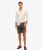 Gerecyclede Sportswear Boardshort met Logo – 48 cm Donkergrijs