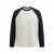 ONLY & SONS relaxed fit longsleeve – cloud dancer/black
