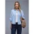 Street One Dames Gestreept overhemd blouse in Blauw