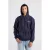 America Today gestreepte hoodie donkerblauw