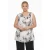 YOEK viscose tuniek Plus Size met print – beige
