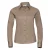 Russell Collectie Dames/Dames Lange Mouw Klassiek Twill Shirt (Khaki)