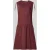 Christian Berg Woman Midi-jurk in laagjeslook met ronde hals