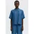 Selected top medium blue denim