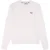 FILA Zduna Logo Crew Sweat Bright White