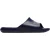 Nike Heren Victori One Swoosh Sliders (Marine, Wit)