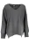 North Sails – Dames T-shirt – Lange Mouwen – V-hals – Logo