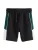 Next Broek  smaragd / zwart / wit