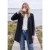 Jas met revers in wollook