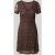 Only slim fit mini-jurk van kant model ‘ALBINA’