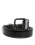 Dolce & Gabbana Zwarte Versierde Metalen Logo Gesp Riem