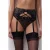 Chantelle Cabaret Sauvage Garter Belt Black