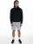 Divina Sportsweatshirt ‘Bonum’  zwart / wit