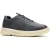 Hush Puppies Baylor Leren Heren Sneakers Marineblauw