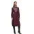 Boss Dibanora midi-shirtjurk met kraag voor dames (Rood)