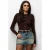 Geribbelde Gebreide Geknoopte Cardigan