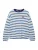 Pull&Bear Trui ‘STWD’  lichtblauw / wit