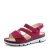 Ganter Sandalen met riem  wijnrood