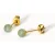PURELEI Aventurine Ohrringe Gold