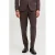 JACK & JONES PREMIUM super slim fit pantalon met wol – donkerbruin