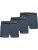 normani Sportondergoed  navy / zwart / wit