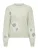 JDY Trui ‘JDYFLORIS’  smaragd / pastelgroen / offwhite