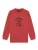 Lyle & Scott Sweatshirt ‘Keep Fresh’  rood / zwart