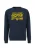 Oldskull Sweatshirt ‘RETRO REFRESHING TYPOGRAPHY GRAPHIC’  donkerblauw